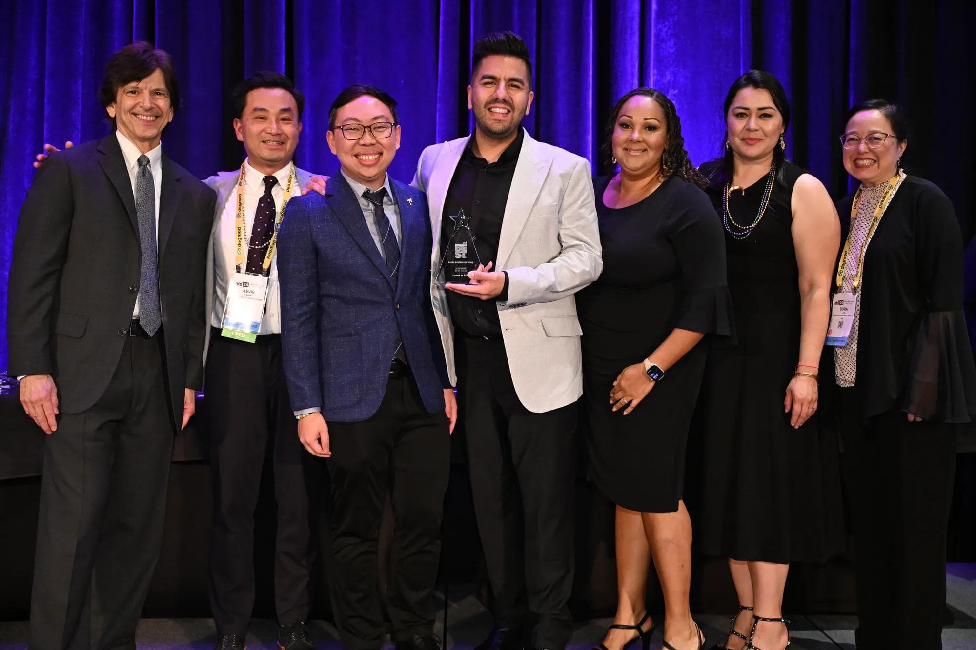 ATD Award ceremony pictures with attendees